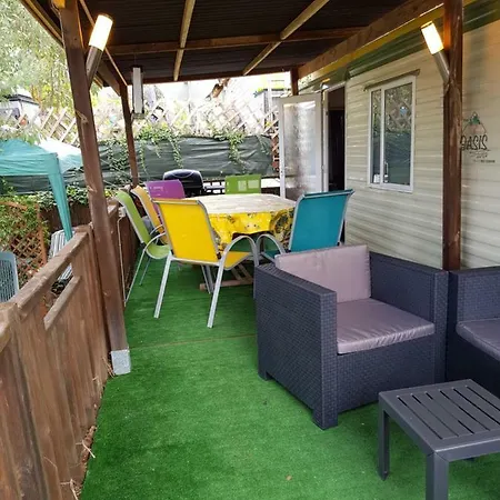 Mobile Home, Camping Le Dattier, Campsite *